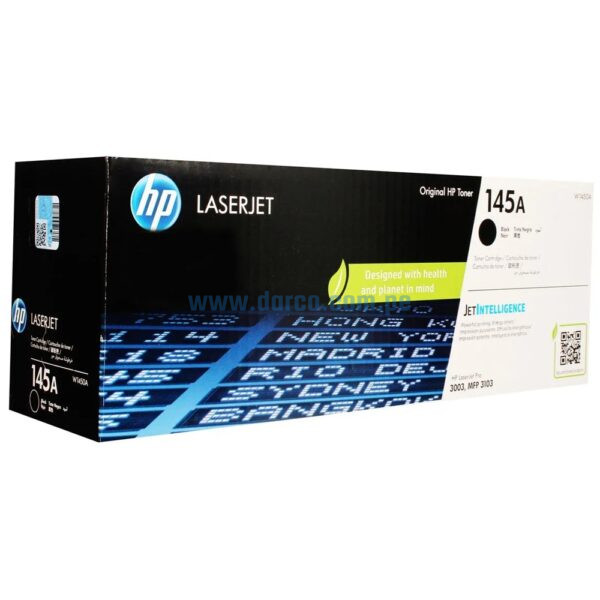 Toner Hp W1450A 145A Black, Compatible Con Impresoras Hp Pro 3003dw / 3001dw / 3001dwe / 3101fdw / MFP 3103fdw, Rendimiento: 1,700 Paginas.