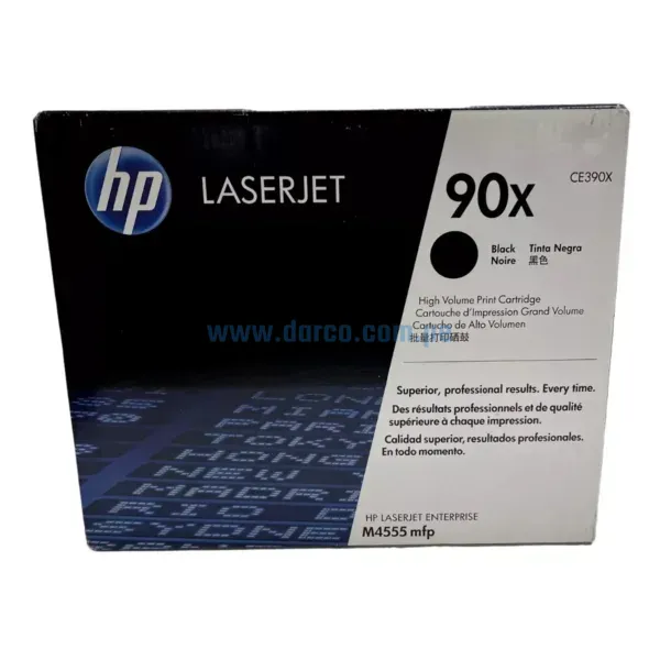 Toner Hp CE390X [90X] Black, Compatible Con Impresoras HP LaserJet M4555 | M602n | M602x, Alto Rendimiento 10.000 Paginas. Envios a Todo El Peru.