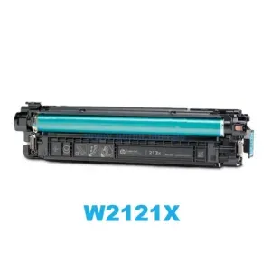 Toner Hp W2121X [212X] Cyan, Compatible Con Impresoras HP LaserJet M554 | M555 | MFP M578, Alto Rendimiento 10.000 Paginas. Envios a Todo El Peru.