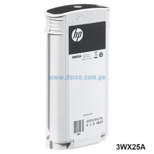 Tinta Hp 3WX25A (728) 130ML DesignJet T830 / T730 Matte Black, Rendimiento 130 Mililitros. Ingresa y Pide El Tuyo En Darco.com.pe
