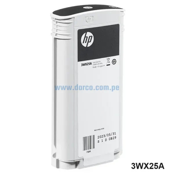 Tinta Hp 3WX25A (728) 130ML DesignJet T830 / T730 Matte Black, Rendimiento 130 Mililitros. Ingresa y Pide El Tuyo En Darco.com.pe