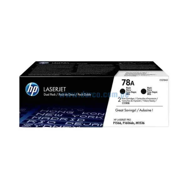 cartucho-hp-ce278ad-78ad-laserjet-m1536-p1606-p1566-negro_jpg Toner Hp CE278AD (78AD) Laserjet Pro M1536 / P1606 / P1566 Black, Rendimiento 4.200 Páginas De Impresion, Ingresa y Pide El Tuyo.