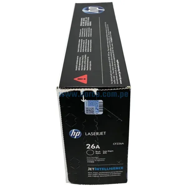 Toner Hp CF226A (26A) Laserjet Pro M402 / MFP M426 Black, Rendimiento 3.100 Paginas De Impresion. Ingresa y Pide El Tuyo En: Darco.com.pe