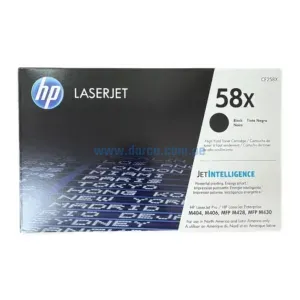 Toner Hp CF258X (58X) Laserjet Pro M404 / MFP M428 Black, De Alto Rendimiento 10.000 Paginas De Impresion. Ingresa y Pide El Tuyo En Darco.com.pe