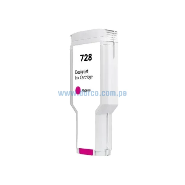 Tinta Hp F9K16A (728) 300ML DesignJet T830 / T730 Magenta, Alto Rendimiento 300 Mililitros, Ingresa y Pide El Tuyo En: Darco.com.pe