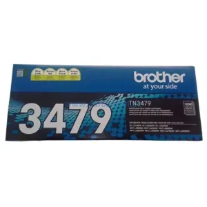 Toner Brother TN3479 Black, Compatible Con Impresoras Brother HL-L6200DW / HL-L6400DW / DCP-L5600DN / MFC-L5800DW / MFC-L6900DW, Rendimiento 12.000 Paginas.