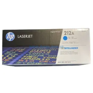 Toner Hp W2121A [212A] Cyan, Compatible Con Impresoras HP LaserJet M554 | M555 | MFP M578, Rendimiento 4.500 Paginas. Envios a Todo El Peru.