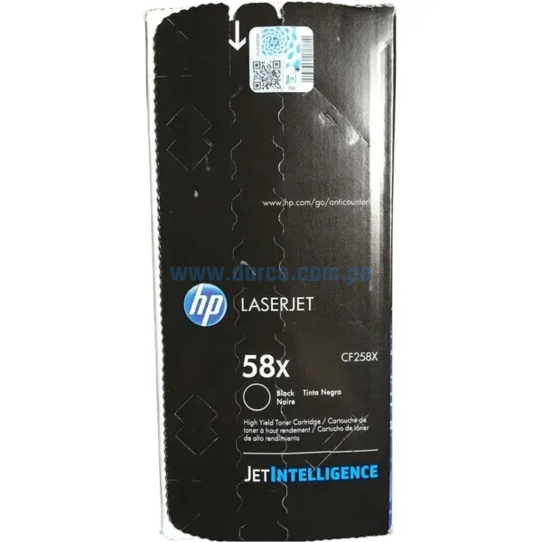 Toner Hp CF258X (58X) Laserjet Pro M404 / MFP M428 Black, De Alto Rendimiento 10.000 Paginas De Impresion. Ingresa y Pide El Tuyo En Darco.com.pe