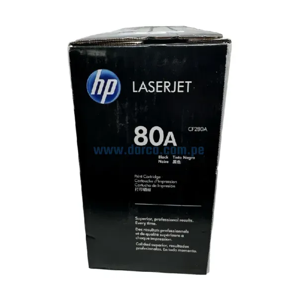 toner-hp-cf280a-80a-laserjet-pro-m425dn-m401d-m401dne-black Toner Hp CF280A (80A) Black, Compatible Con Impresoras HP LaserJet Pro M425dn / M401d / M401dne, Rendimiento 2.700 Paginas. Envios a Todo El Peru.