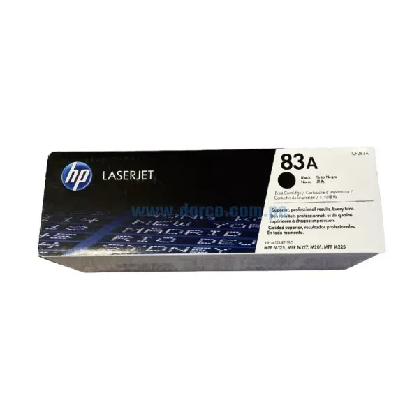 Toner Hp CF283A (83A) Compatible Con Impresoras Laserjet Pro M125 / M127 / M201dw / m225dw Black 1.500 Páginas. Darco.com.pe