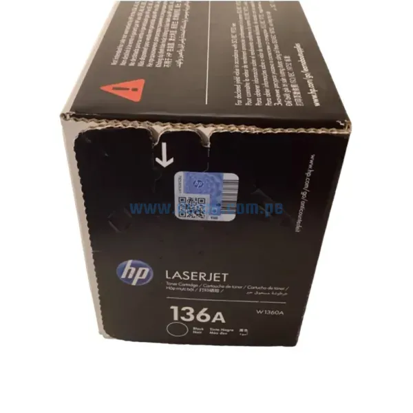 Toner Hp W1360A (136A) Black, Compatible Con Impresoras HP LaserJet M211 / M209 / M236, Rendimiento 1.150 Paginas. Envios a Todo El Peru.