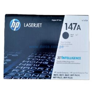 Toner Hp W1470A (147A) Black, Compatible Con Impresoras Hp Laserjet Enterprise M610 / M611 / M612 / MFP M634 / M635 / M636, Rendimiento 11.000 Paginas.