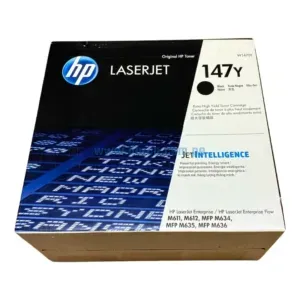 Toner Hp W1470Y (147Y) Black, Compatible Con Impresoras Hp Laserjet Enterprise M610 / M611 / M612 / MFP M634 / M635 / M636, Rendimiento 42,000 Paginas.