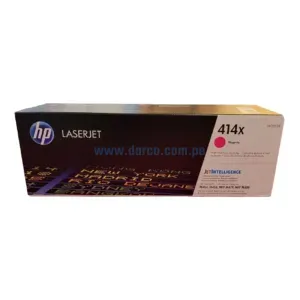 Toner Hp W2023X (414X) Magenta, Compatible Con Impresoras Hp LaserJet Enterprise Pro M454dw / MFP M479fdn / M479dw / M479fdw, Rendimiento 6.000 Paginas.