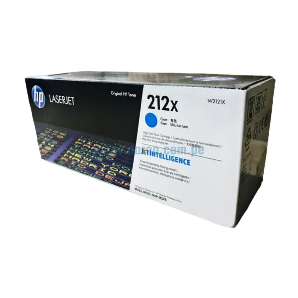 Toner Hp W2121X [212X] Cyan, Compatible Con Impresoras HP LaserJet M554 | M555 | MFP M578, Alto Rendimiento 10.000 Paginas. Envios a Todo El Peru.