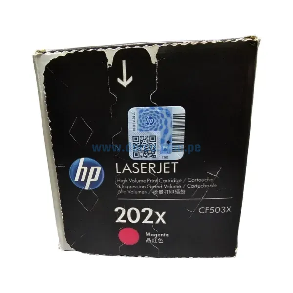 Toner Hp CF503X [202X] Magenta, Compatible Con Impresoras HP LaserJet Pro M254dw | M281fdw, Alto Rendimiento 2.500 Paginas. Envíos A Nivel Nacional.