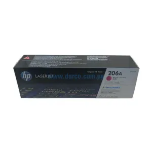 Toner Hp W2113A [206A] Magenta, Compatible Con Impresoras HP LaserJet Pro M255dw | M283fdw, Rendimiento 1.250 Paginas. Envíos a Todo El Peru.