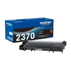 Toner Brother TN2370 Black, Compatible Con Impresoras Brother HL-L2360DW | DCP-L2540DW | MFC L2700DW, Capacidad De Impresion 2.600 Paginas.