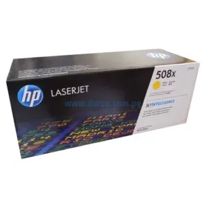Toner Hp CF362X [508X] Yellow, Compatible Con Impresoras HP LaserJet MFP M553 | M552 | M5677, Alto Rendimiento 9.500 Paginas. Envios a Todo El Peru.