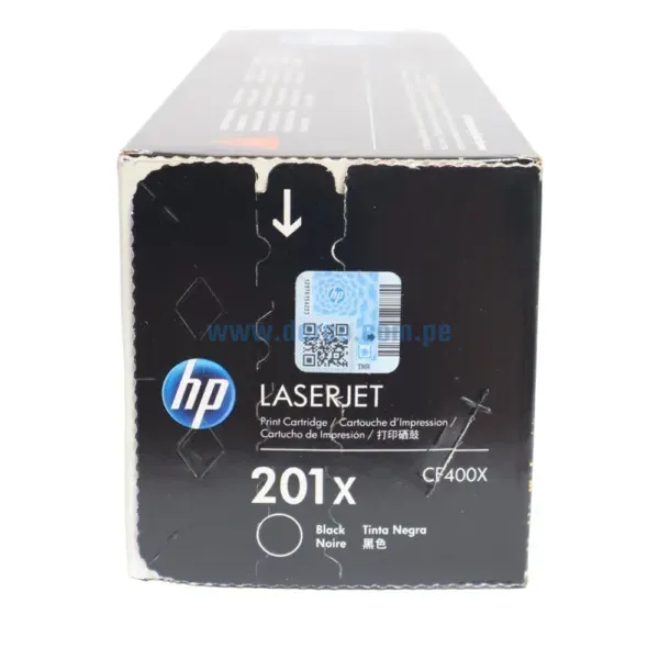 Toner Hp CF400X [201X] Black, Compatible Con Impresoras HP LaserJet MFP M277 | M252, Alto Rendimiento 2.800 Paginas. Envios a Todo El Peru.