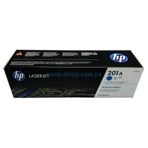 Toner Hp CF401A [201A] Cyan, Compatible Con Impresoras HP LaserJet MFP M277 | M252, Rendimiento 1.400 Paginas. Envios a Todo El Peru.