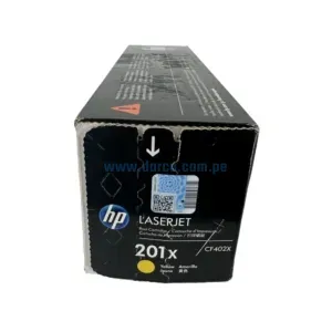 Toner Hp CF402X [201X] Yellow, Compatible Con Impresoras HP LaserJet MFP M277 | M252, Alto Rendimiento 2.300 Paginas. Envios a Nivel Nacional.