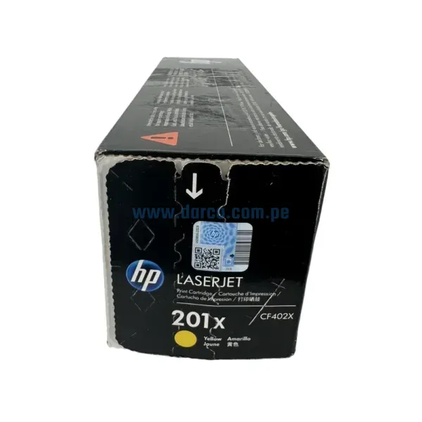Toner Hp CF402X [201X] Yellow, Compatible Con Impresoras HP LaserJet MFP M277 | M252, Alto Rendimiento 2.300 Paginas. Envios a Nivel Nacional.
