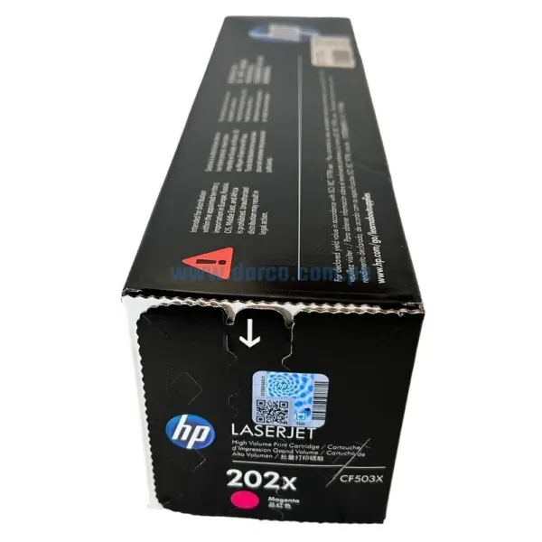 Toner Hp CF503X [202X] Magenta, Compatible Con Impresoras HP LaserJet Pro M254dw | M281fdw, Alto Rendimiento 2.500 Paginas. Envíos A Nivel Nacional.