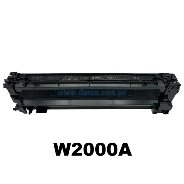 Toner Hp W2000A (658A) Negro, Compatible Con Impresoras HP LaserJet Enterprise M751, Rendimiento 7.000 Paginas. Envíos a Todo El Peru.