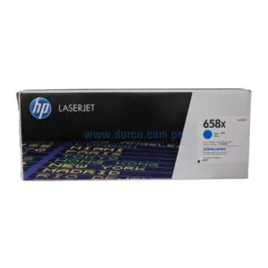 Toner Hp W2001X (658X) Cyan, Compatible Con Impresoras HP LaserJet Enterprise M751, Alto Rendimiento 28.000 Paginas. Envíos a Todo El Peru.