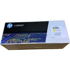 Toner Hp W2002X (658X) amarillo, Compatible Con Impresoras HP LaserJet Enterprise M751 / m571, Alto Rendimiento 28.000 Paginas. Envíos a Todo El Peru.