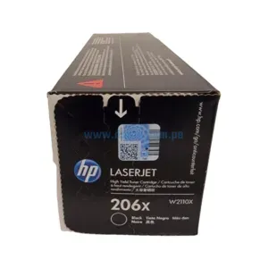 Toner Hp W2110X [206X] Negro, Compatible Con Impresoras HP LaserJet Pro M255dw | M283fdw, Alto Rendimiento 3.150 Paginas. Envíos a Todo El Peru.