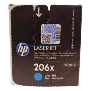 Toner Hp W2111X [206X] Cyan, Compatible Con Impresoras HP LaserJet Pro M255dw | M283fdw, Alto Rendimiento 2.450 Paginas. Envíos a Todo El Peru.