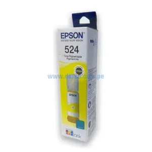 Tinta Epson T524420 (524) 17.26 ml. Amarillo, Para Impresoras L15150 / L15160, Rendimiento 6.000 Paginas, Ingresa y Pide El Tuyo En: Darco.com.pe