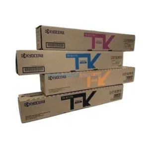 Kit Toner Kyocera TK-8117 Bk, C, Y, M,. Para Impresoras Kyocera Ecosys M8124CIDN / M8130CIDN, Rendimiento 30.000 Páginas. Envios A Nivel Nacional.
