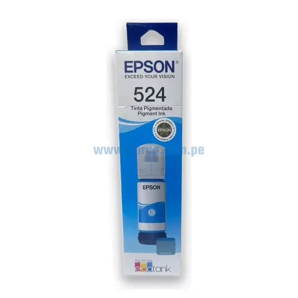 Tinta Epson T524220 (524) 17.26 ml. Para Impresoras L15150 / L15160 Cyan, Rendimiento 6.000 Paginas, Ingresa y Pide El Tuyo En: Darco.com.pe