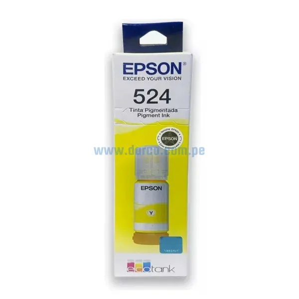 tinta-epson-t524420-524-l15150-l15160-amarillo Tinta Epson T524420 (524) 17.26 ml. Amarillo, Para Impresoras L15150 / L15160, Rendimiento 6.000 Paginas, Ingresa y Pide El Tuyo En: Darco.com.pe