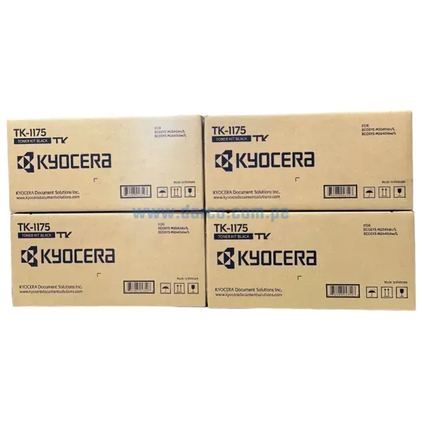 toner-kyocera-tk-1175-m2040dn-m2640idw-negro Toner Kyocera TK-1175 1T02S50US1 Black. Para Impresoras Kyocera Ecosys M2040DN / M2640IDW, Rendimiento 12.000 Páginas. Envios A Nivel Nacional.