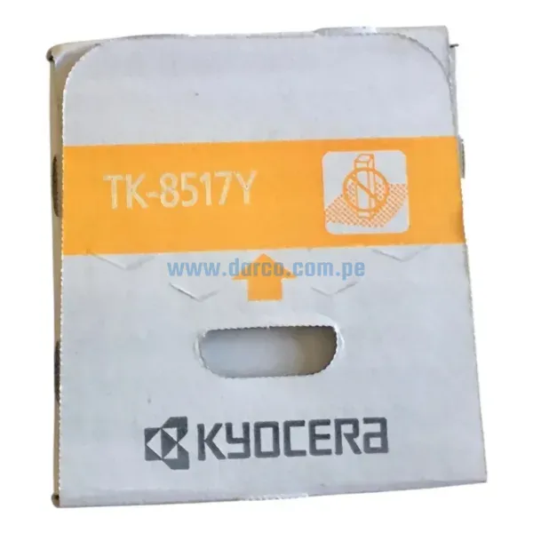 Toner Kyocera TK-8517Y 1T02NDACS0 Amarillo. Para Impresoras Kyocera Taskalfa 6052CI / 6053CI, Rendimiento 20.000 Páginas. Envios A Nivel Nacional.