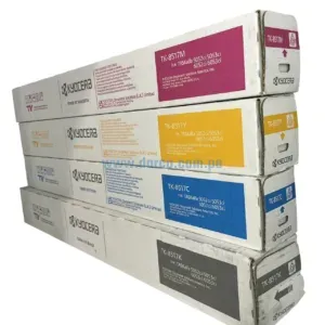 Kit Toner Kyocera TK-8517 Bk, C, Y, M,. Para Impresoras Kyocera Taskalfa 6052CI / 6053CI, Rendimiento 90.000 Páginas. Envios A Nivel Nacional.