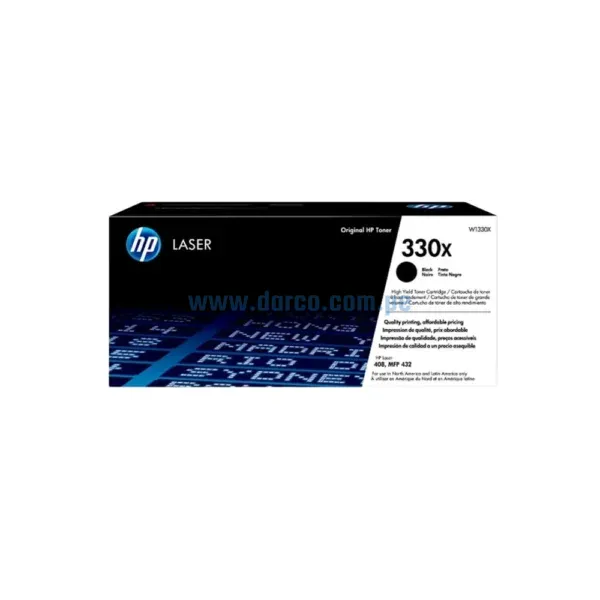 Toner Hp W1330X 330X Negro, Compatible Con Impresoras Hp LaserJet Laserjet 408dn / 432fdn, Alto Rendimiento 15.000 Paginas. Envios a Nivel Nacional.