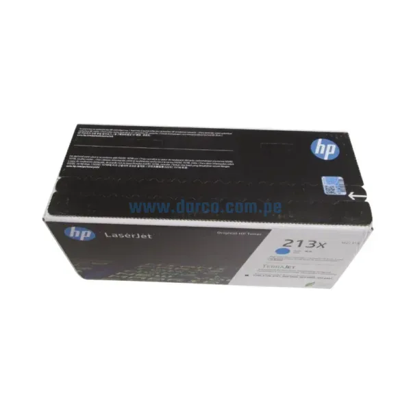 Toner Hp W2131X (213X) Laserjet 5700dn | 6700dn | MFP 5800dn | 6800dn Cyan, Alto Rendimiento 6.000 Paginas De Impresion. Envios A Nivel Nacional