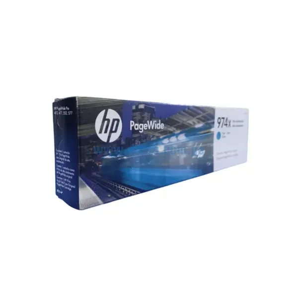 Tinta Hp L0R99AL (974XL) Cyan, HP PageWide 452DW / 577DW Alto Rendimiento 7.000 Paginas. Realizamos Envios A Nivel Nacional.