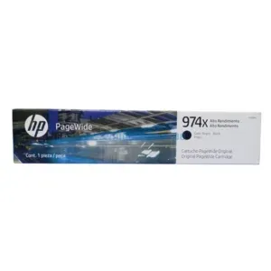 Tinta Hp L0S08AL (974XL) Negro, HP PageWide 452DW / 577DW Alto Rendimiento 10.000 Paginas. Realizamos Envios A Nivel Nacional