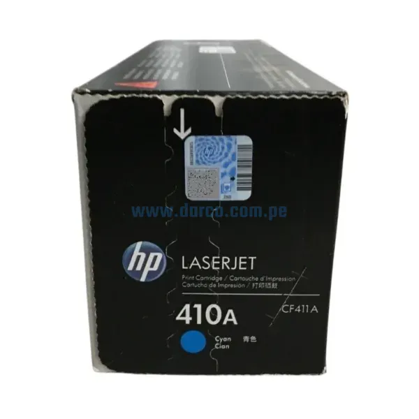 toner-hp-cf411a-410a-laserjet-mfp-m477-m452-cyan Toner Hp CF411A (410A) Cyan, Compatible Con Impresoras Hp LaserJet Pro M452dn / M452dw / M452nw / MFP M477fdn / M477fdw / M477fnw.