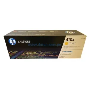 Toner Hp CF412X (410X) Amarillo, Compatible Con Impresoras Hp LaserJet Pro M452dn / M452dw / M452nw / MFP M477fdn / M477fdw / M477fnw.