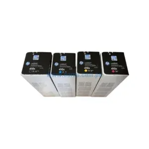 Kit Toner Hp 410X Bk, C, Y, M, Compatible Con Impresoras Hp LaserJet Pro M452dn / M452dw / M452nw / MFP M477fdn / M477fdw / M477fnw.