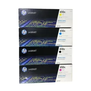 Kit Toner Hp 410X Bk, C, Y, M, Compatible Con Impresoras Hp LaserJet Pro M452dn / M452dw / M452nw / MFP M477fdn / M477fdw / M477fnw.