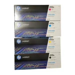 Kit Toner Hp 410A Bk, C, Y, M, Compatible Con Impresoras Hp LaserJet Pro M452dn / M452dw / M452nw / MFP M477fdn / M477fdw / M477fnw.