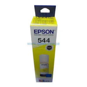 Botella De Tinta Epson T544420 544 Amarillo, Para Impresoras Epson EcoTank L3210 / L3250 / L3150 / L3260, Con Rendimiento De 65 Mililitros.